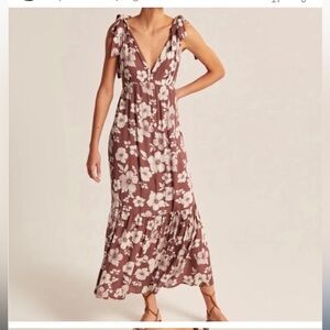 Abercrombie & Fitch Tie Strap Dress